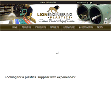 Tablet Screenshot of lionep.com